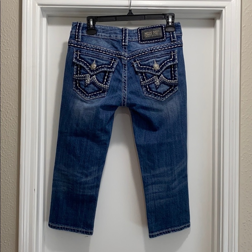 Miss Me Jean Capri Pant